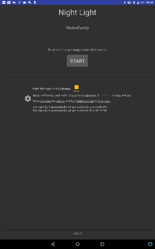 Baby Night Light (Non-Profit) screenshot 1