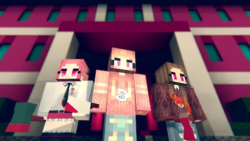 Night Horror In The Pink House