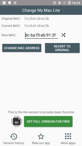 Change My Mac Lite screenshot 2