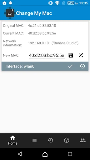 Change My MAC - Spoof Wifi MAC screenshot 1