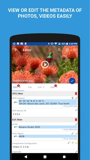 EXIF Pro: ExifTool for Android screenshot 3