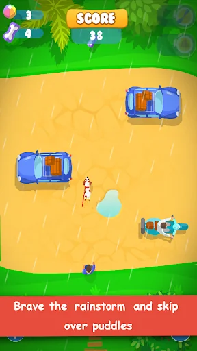 Doggie Run : dog running game!