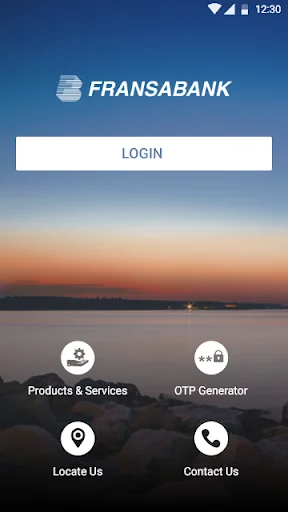 Fransabank screenshot 1