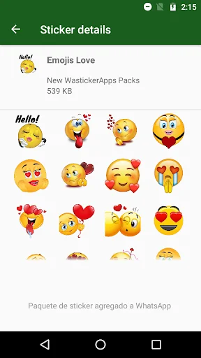 WASticker Love in love screenshot 3