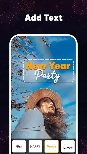 New Year Photo Frame 2026 screenshot 2