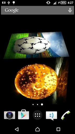 Ball Cube Live Wallpaper