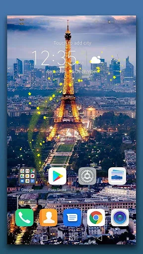 Paris Night Live Wallpaper screenshot 3