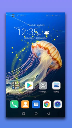 Sea Medusa Live Wallpaper