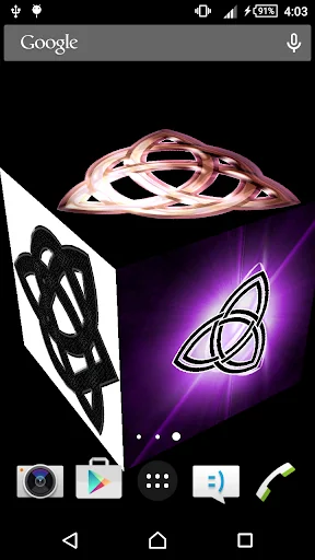 Triquetra Live Wallpaper