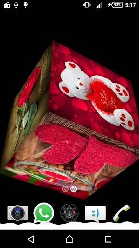 Valentine Cube Live Wallpaper