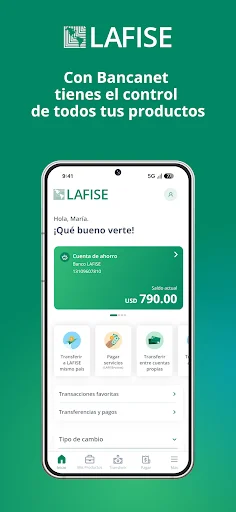 LAFISE Bancanet screenshot 1