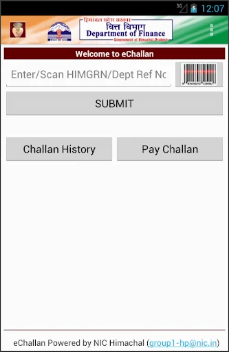 eChallan Online Govt. Receipts