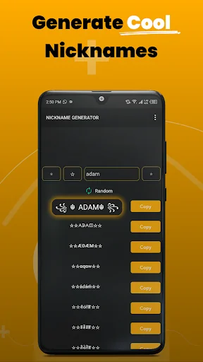 Gaming Nicknames & Name Styles screenshot 1