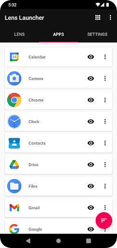 Lens Launcher screenshot 4