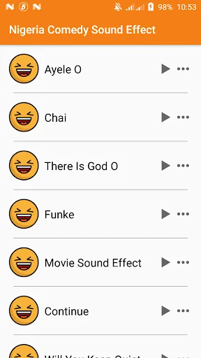 Sound Effects for Naija Comedy screenshot 1