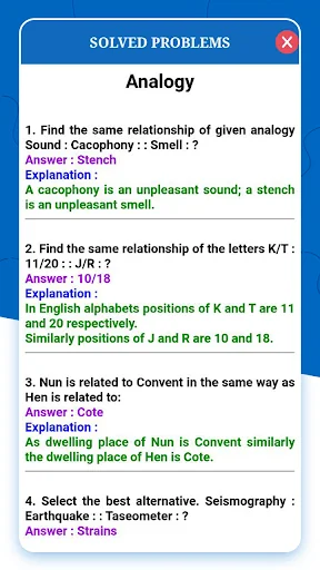 Logical Reasoning Test screenshot 4