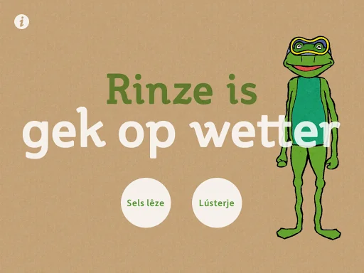 Rinze is gek op wetter