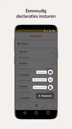 Just zorgverzekering screenshot 4