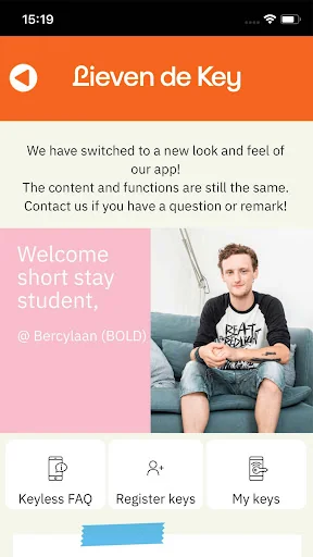 De Key Short Stay Student