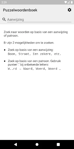 Kruiswoord Puzzelwoordenboek