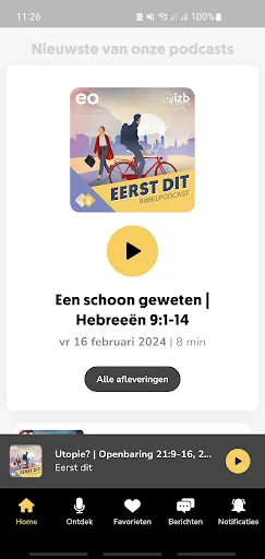 Eerst dit - Bijbelpodcast