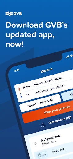 GVB travel app