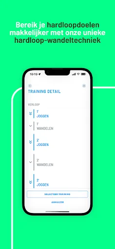Hardlopen met Evy: coaching screenshot 3
