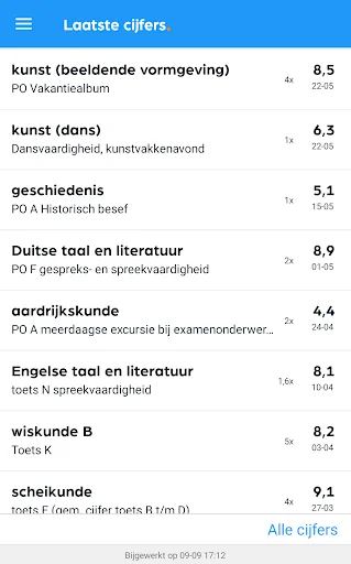 Magister - Leerling en Ouder screenshot 3