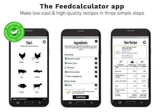 Feed Calculator for livestock screenshot 1