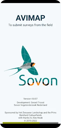 Sovon - Avimap tellinginvoer
