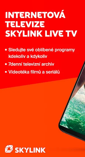 Skylink Live TV CZ screenshot 1
