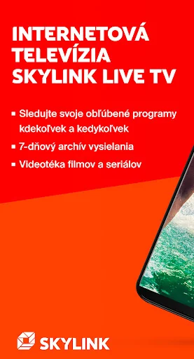 Skylink Live TV SK screenshot 1