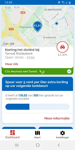 Voordelig tanken met Tamoil