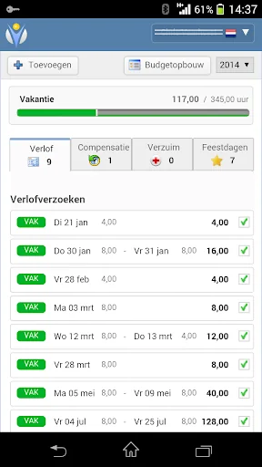 Verlofdagen.nl