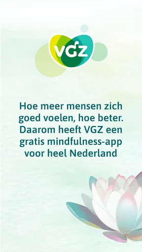 VGZ Mindfulness Coach screenshot 1