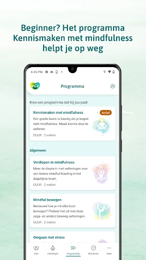VGZ Mindfulness Coach screenshot 4