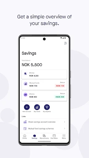 Sbanken screenshot 3