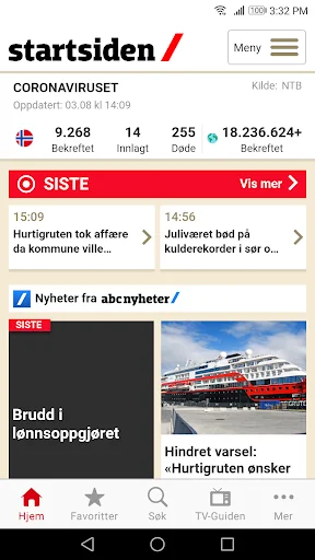 Startsiden