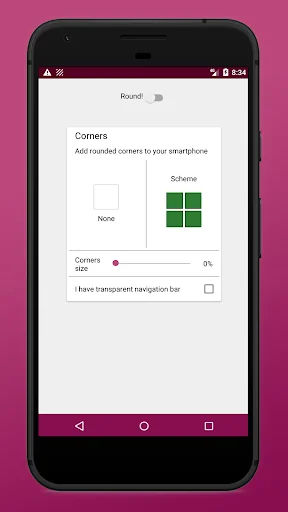 Rounded: Corners Curve screenshot 1