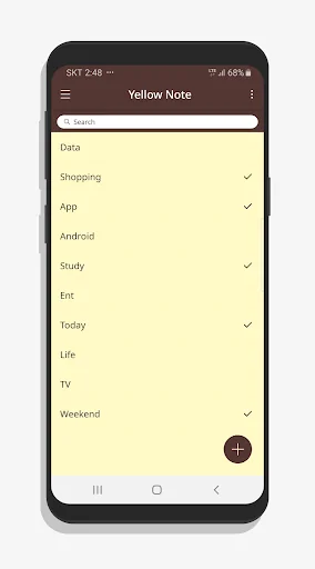 YellowNote - Notepad, Notes