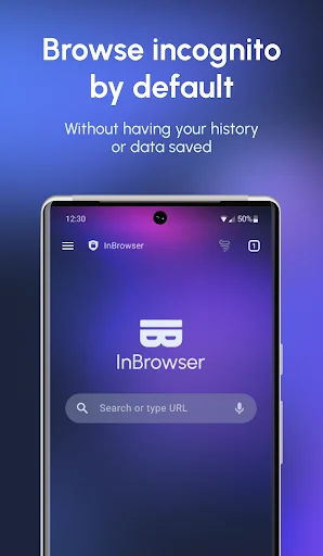 InBrowser - Incognito Browsing screenshot 1