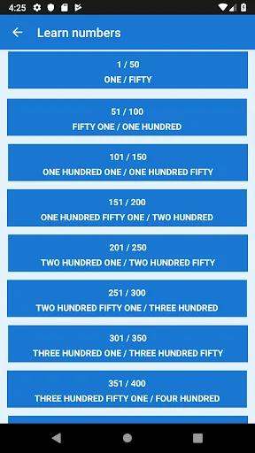 Learn numbers in english screenshot 2