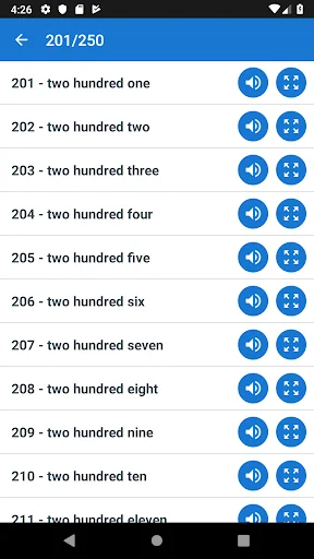 Learn numbers in english screenshot 3