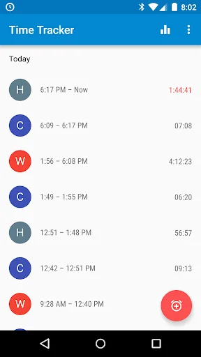 Time Tracker for Tasker
