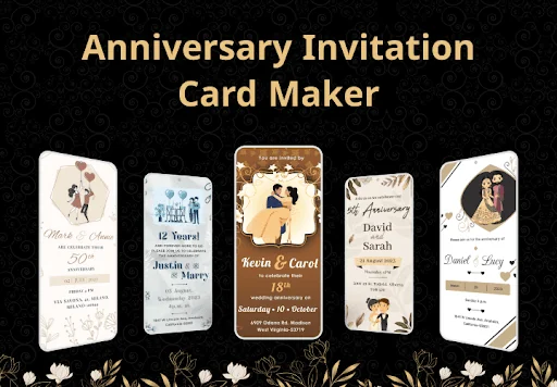 Anniversary Invitation Card