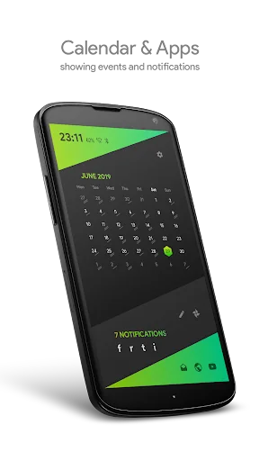 Oblique [KLWP] screenshot 1