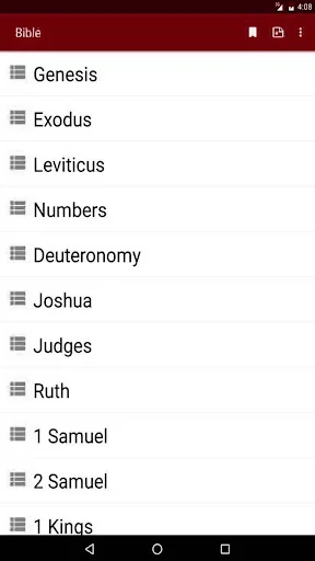 Offline Bible app with audio screenshot 2