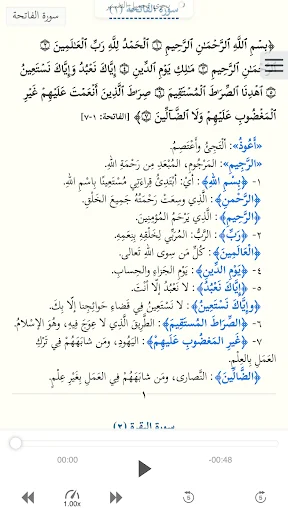 التفسير التفاعلي screenshot 2