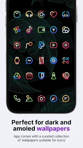 Aline: bold linear icon pack screenshot 2