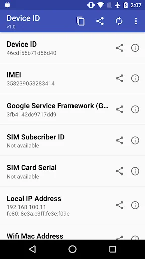 Device Info